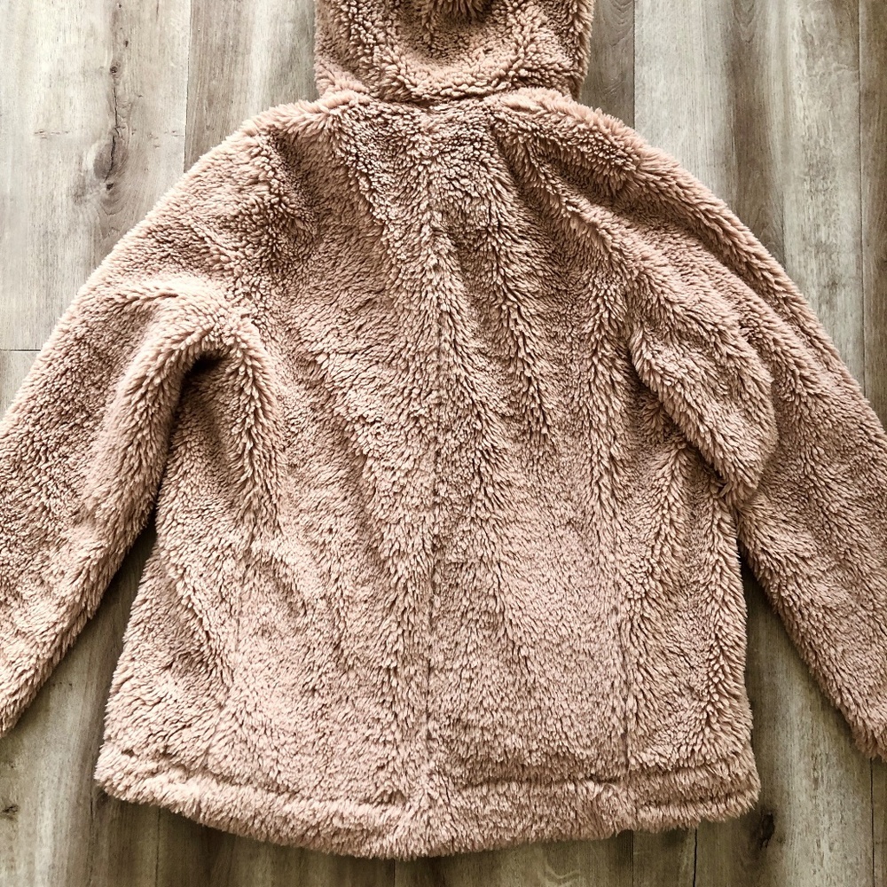 GAP, Teddy Jacket, Womens Jacket, Hooded, Coat, Size Small, Nice Condition - Picture 7 of 13